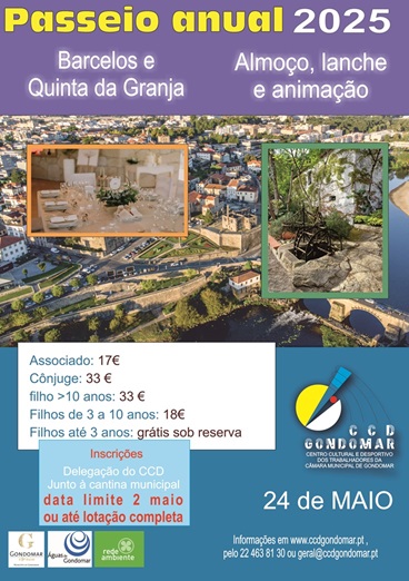 Passeio anual CCD 2025
